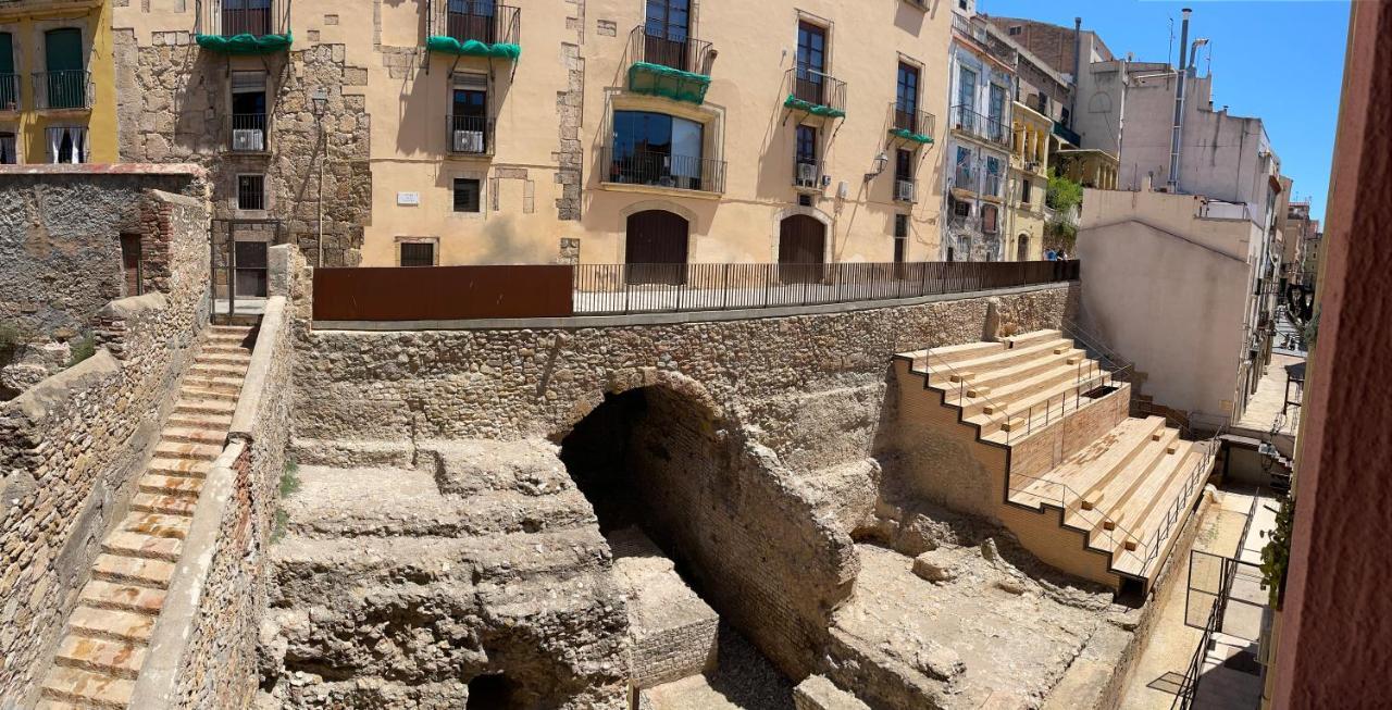 Ferienwohnung Casa Ferrers Piso 5. Precioso Atico Con Terraza Tarragona Exterior foto